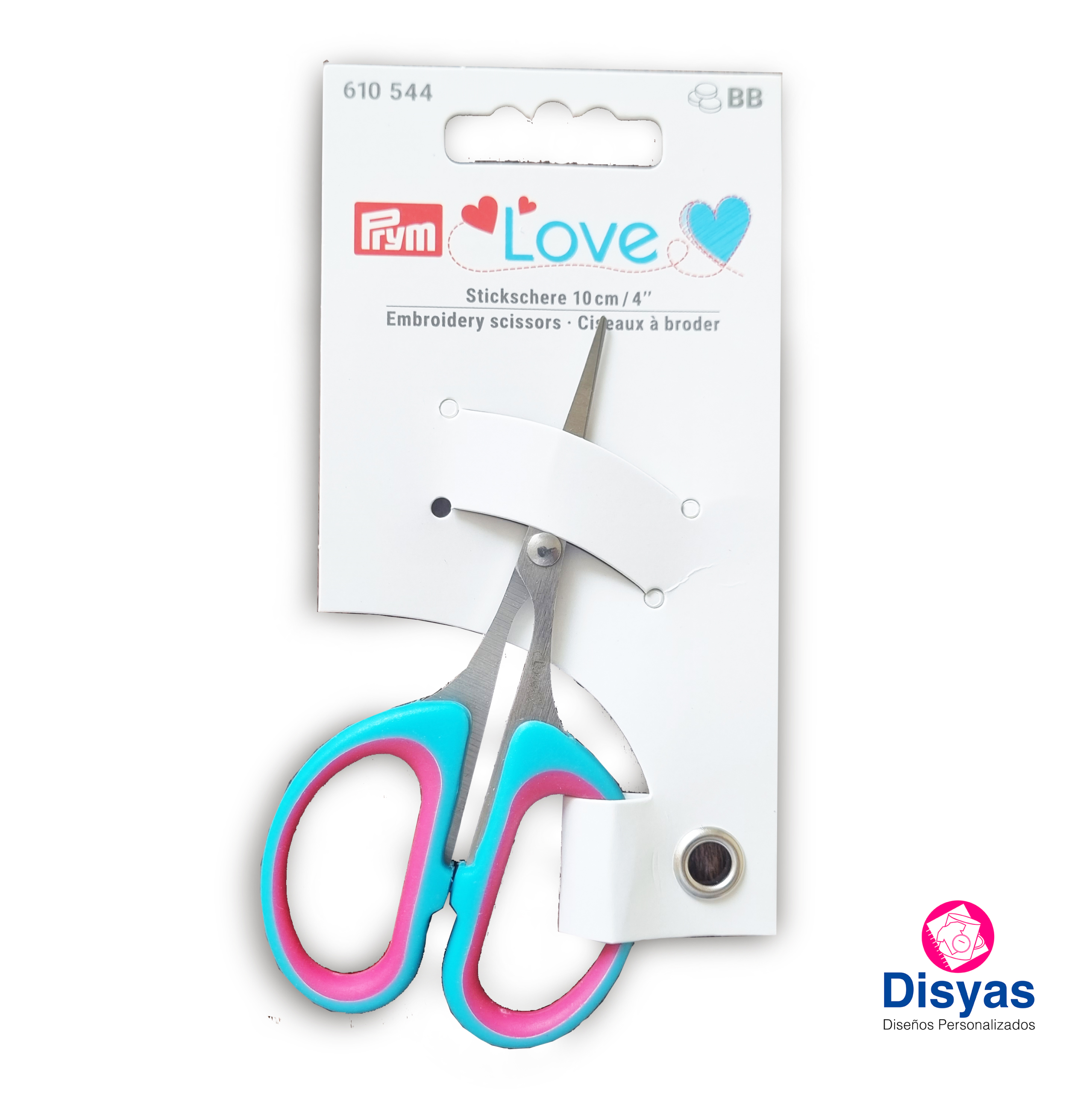 Tijera De Bordar Prym Love 4"