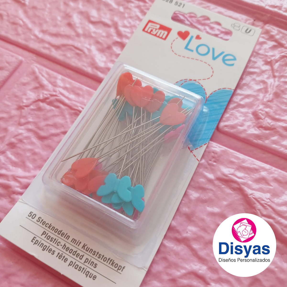 Alfileres Planos 50 Mm Prym Love - Imagen 3