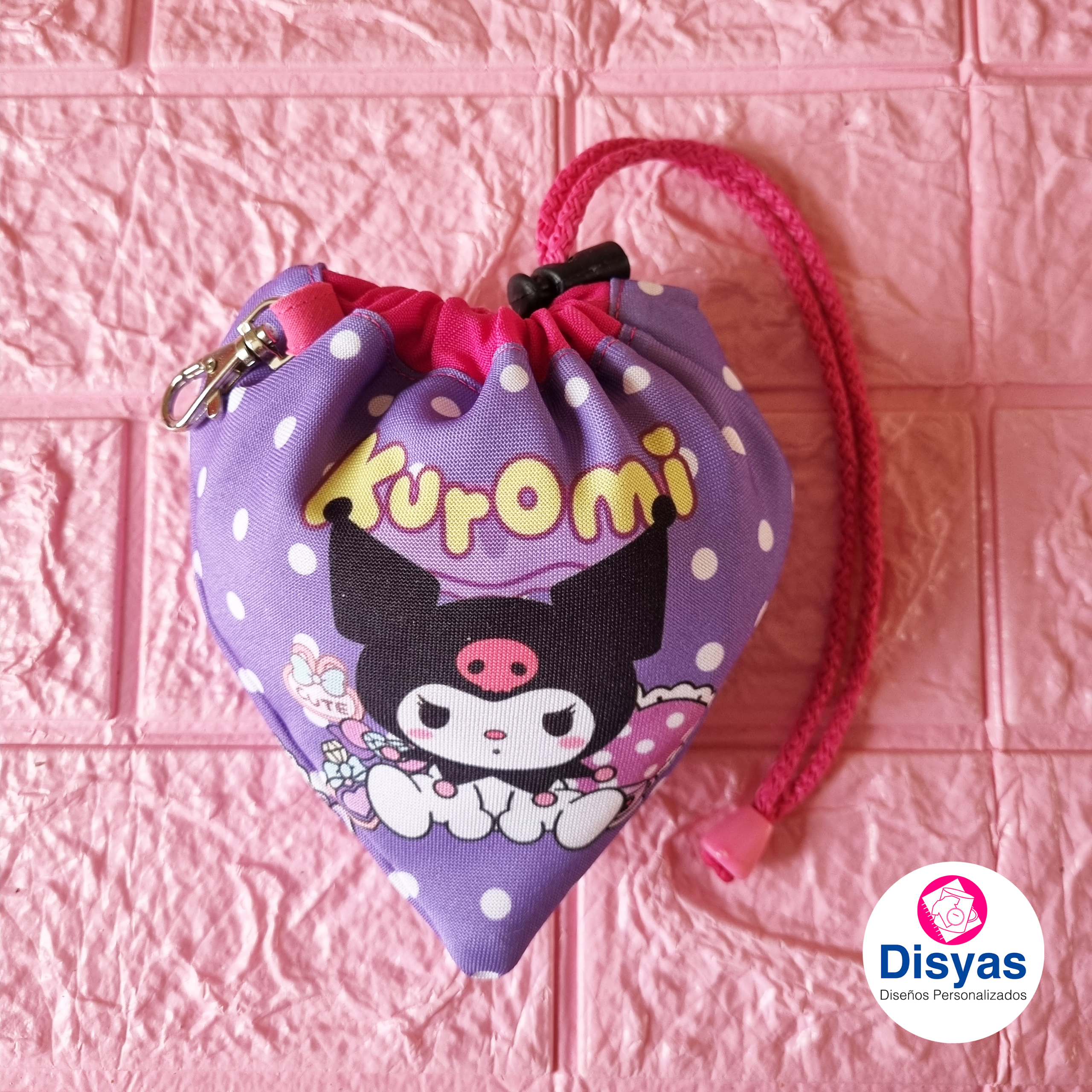Bolsa De Compras Plegable Diseño Kuromi Reutilizable - Imagen 2