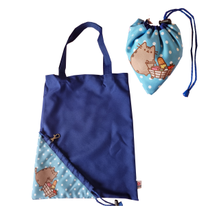 Bolsa De Compras Plegable Diseño Pusheen Reutilizable