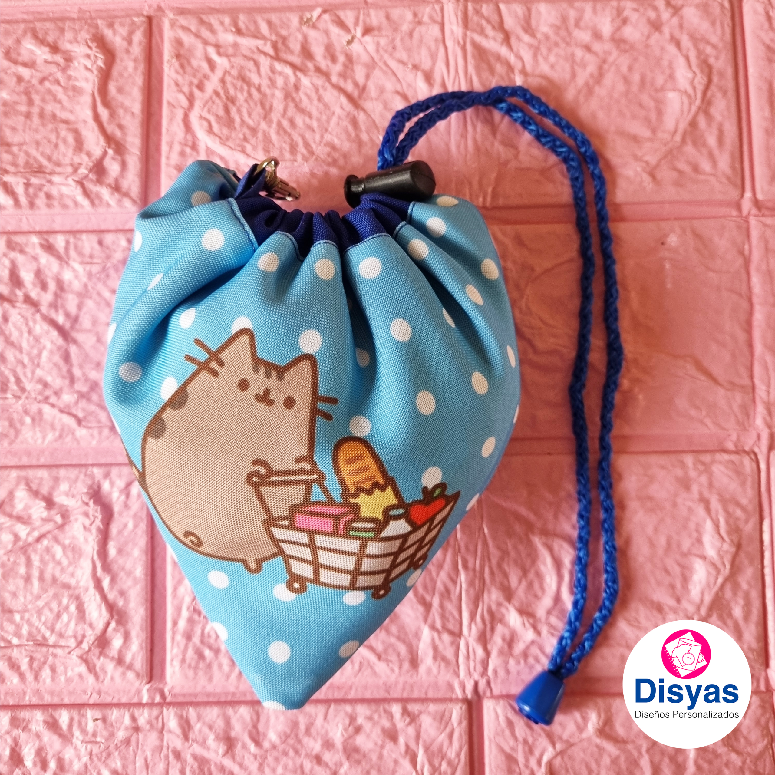 Bolsa De Compras Plegable Diseño Pusheen Reutilizable - Imagen 2