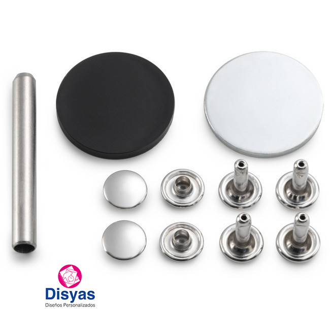 Remaches Tubulares 7,5 Mm Plateados (20 Un) Prym - Imagen 2