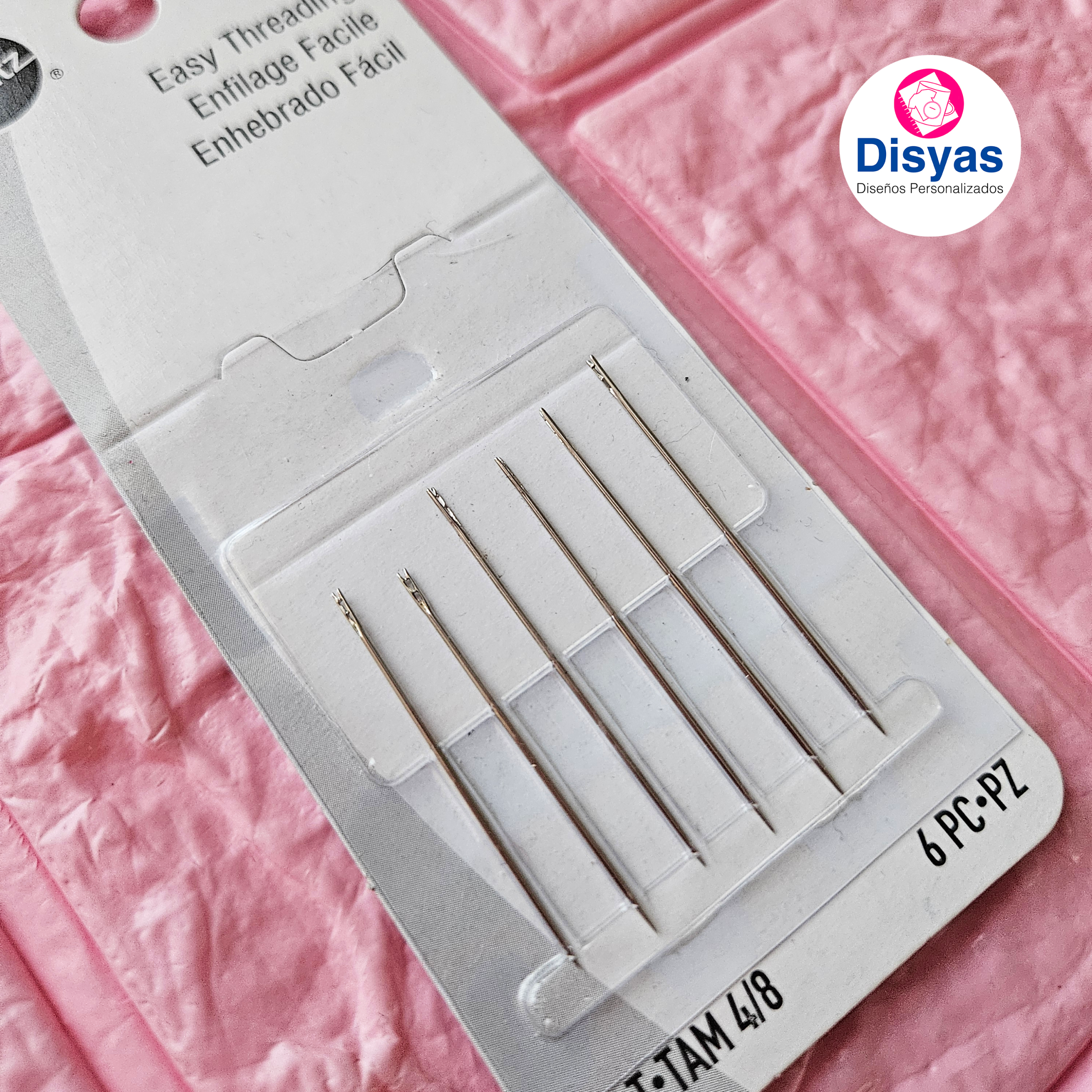 Agujas De Mano Enhebrado Fácil 6 Und. Dritz - Imagen 2