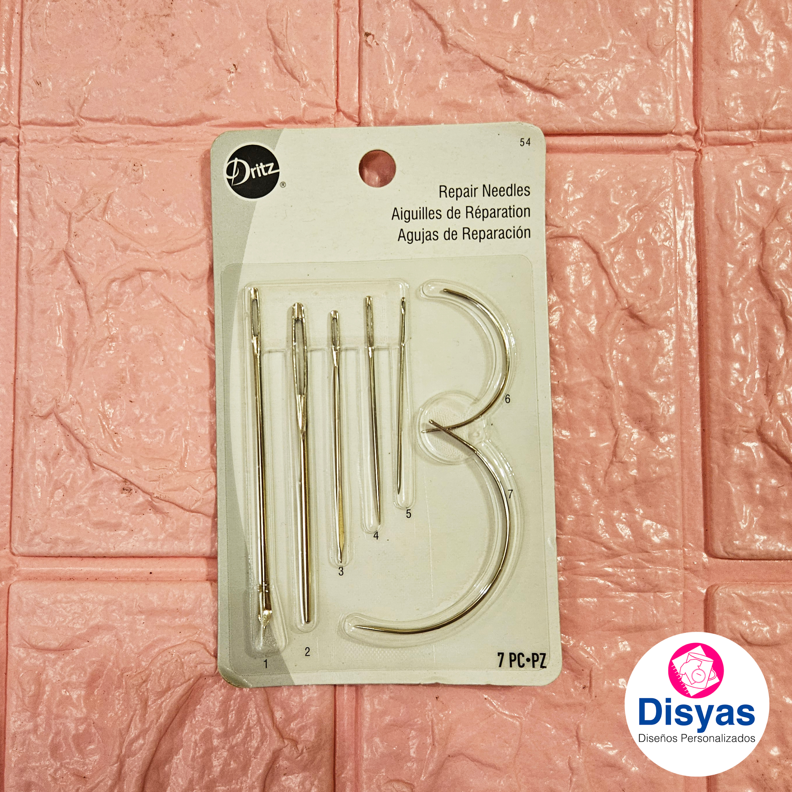 Agujas De Reparación Surtidas 7 Piezas Tapicería Dritz - Imagen 3