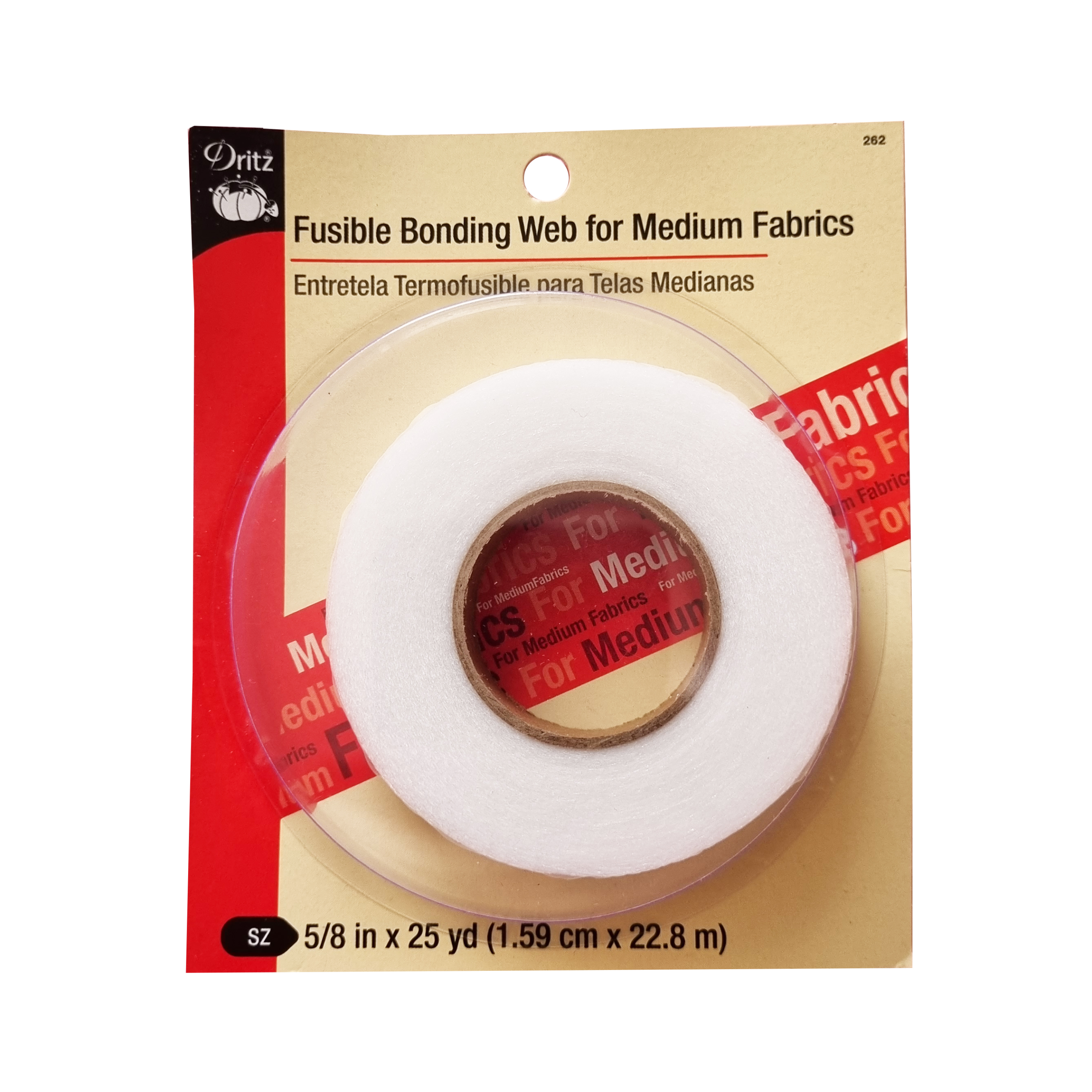 Cinta Termoadhesiva Para Unir Telas 1.5 Cm Dritz