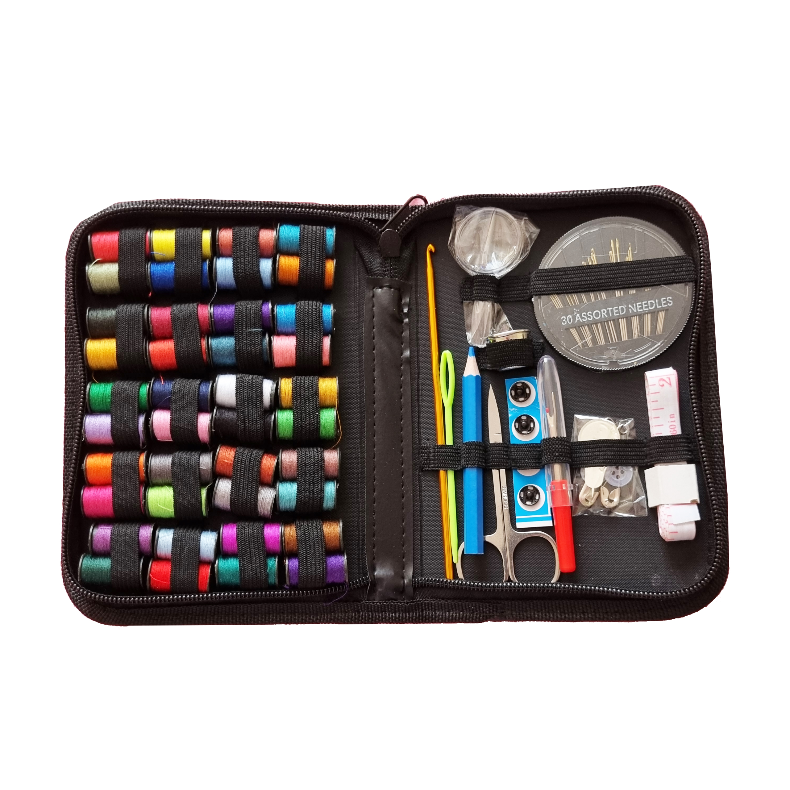 Set De Costura Costurero Con Estuche 90 Pcs