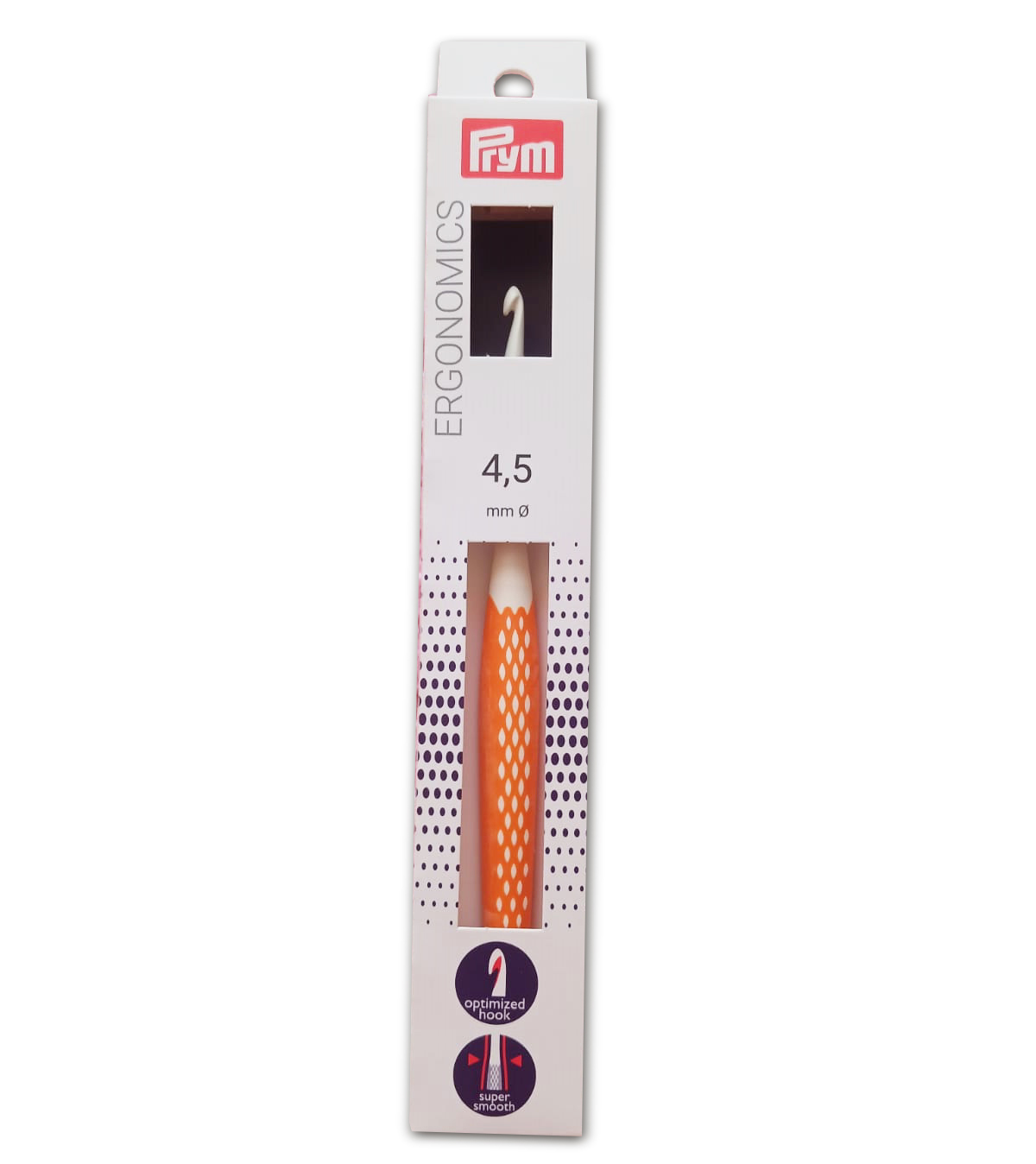 Crochet Ergonómico 45 mm Herramienta De Tejido Prym