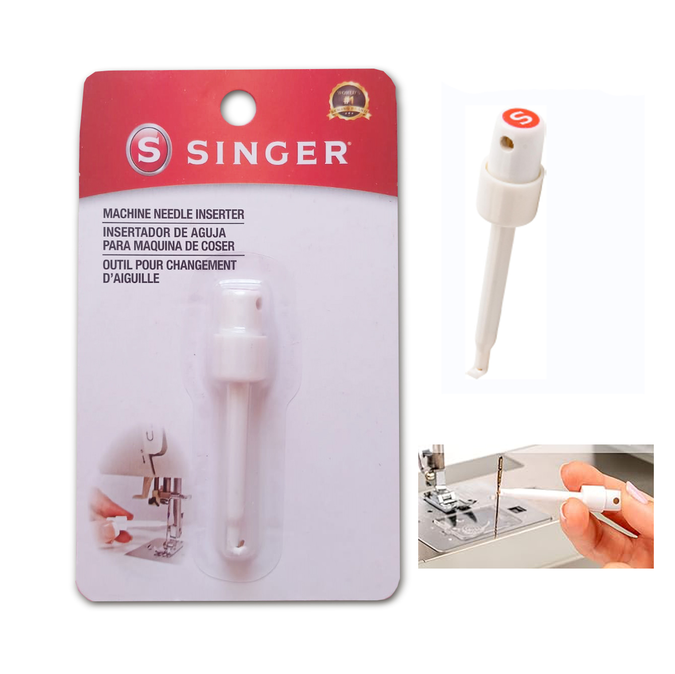 Insertador De Aguja Para Maquina De Coser Singer