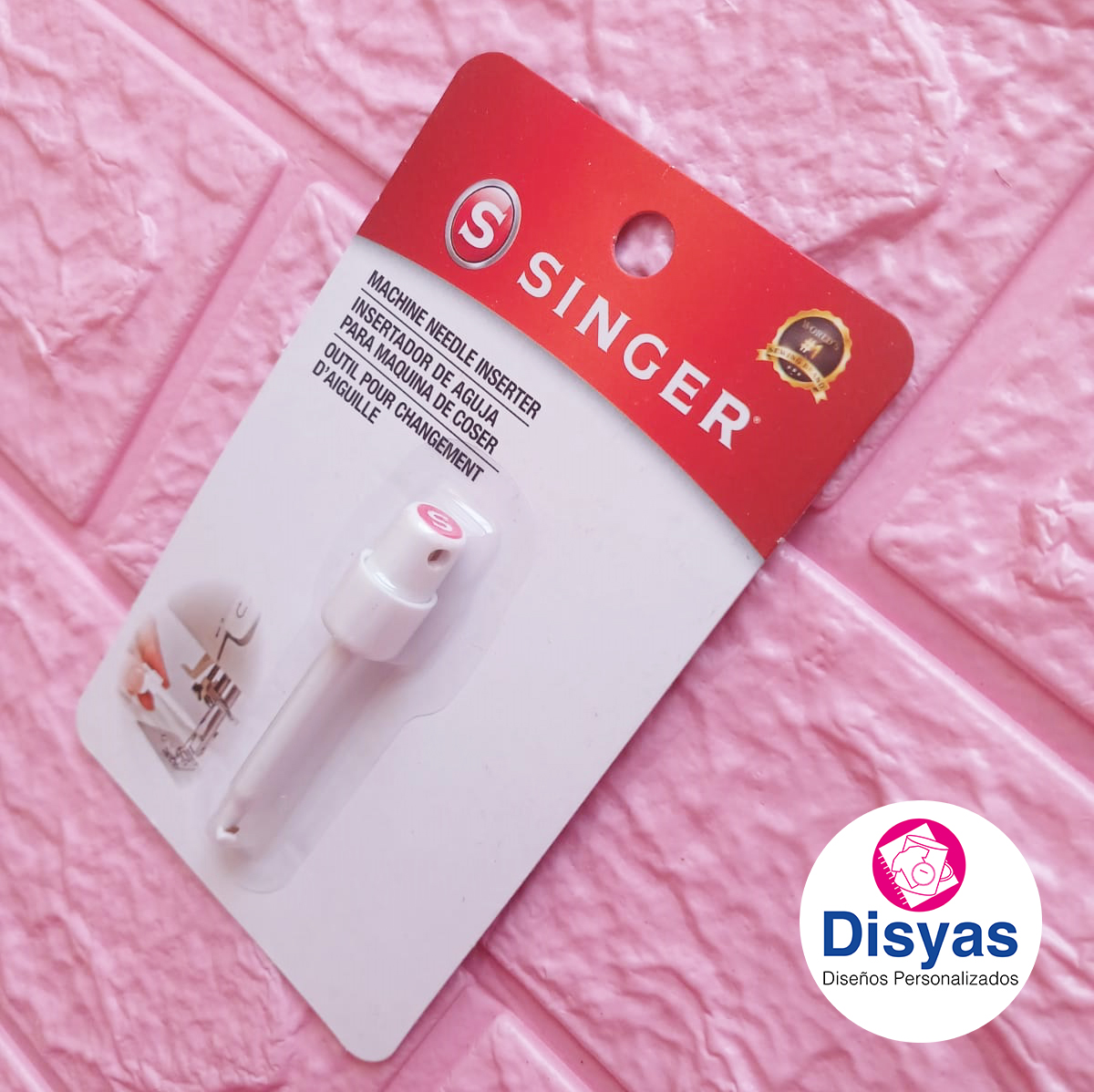 Insertador De Aguja Para Maquina De Coser Singer - Imagen 2