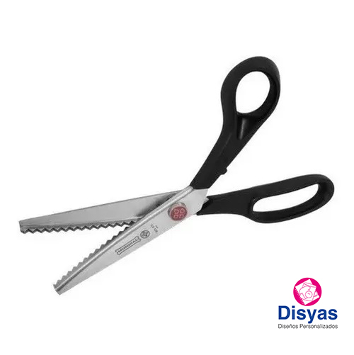 Tijera Zigzag 8" Mundial Para Tela o Papelería - Imagen 4