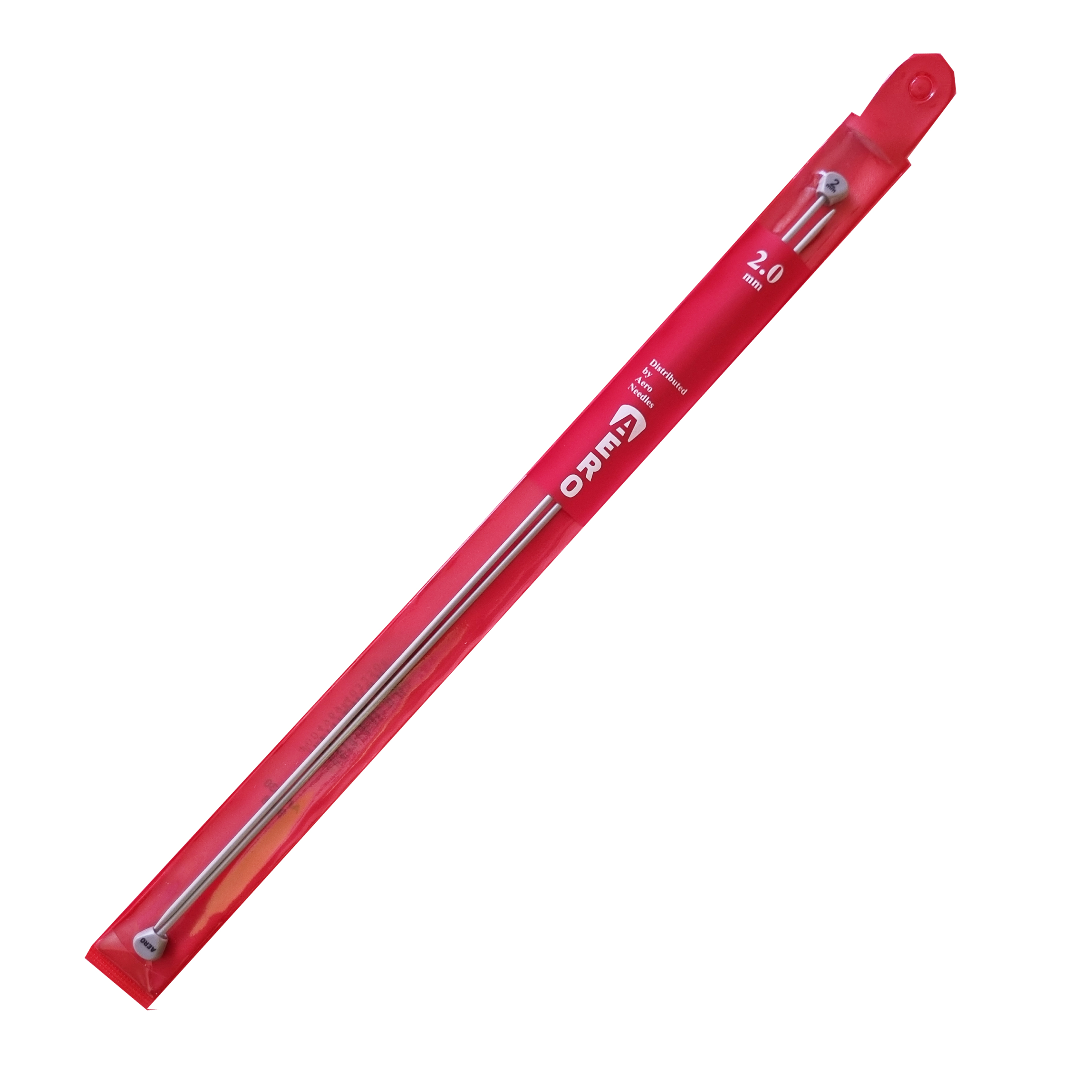 Palillos Para Tejer Rectos 2.0 mm Largo 30 cm Aero