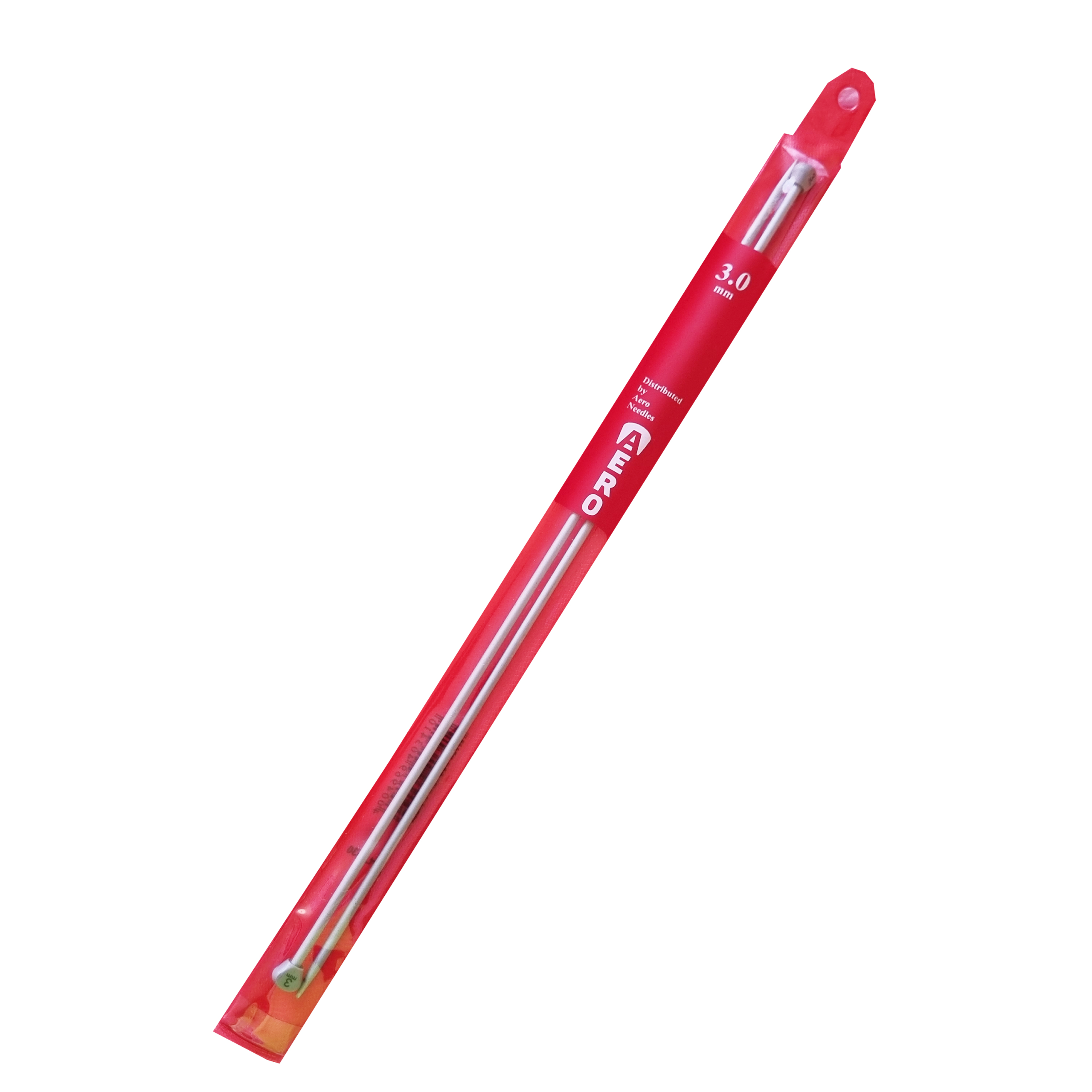 Palillos Para Tejer Rectos 3.0 mm Largo 30 cm Aero