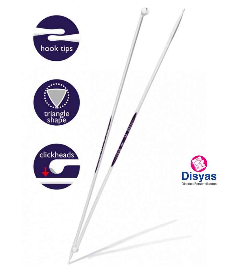 Palillos Para Tejer Ergonomics 3.0 mm 40 Cm Prym - Imagen 2