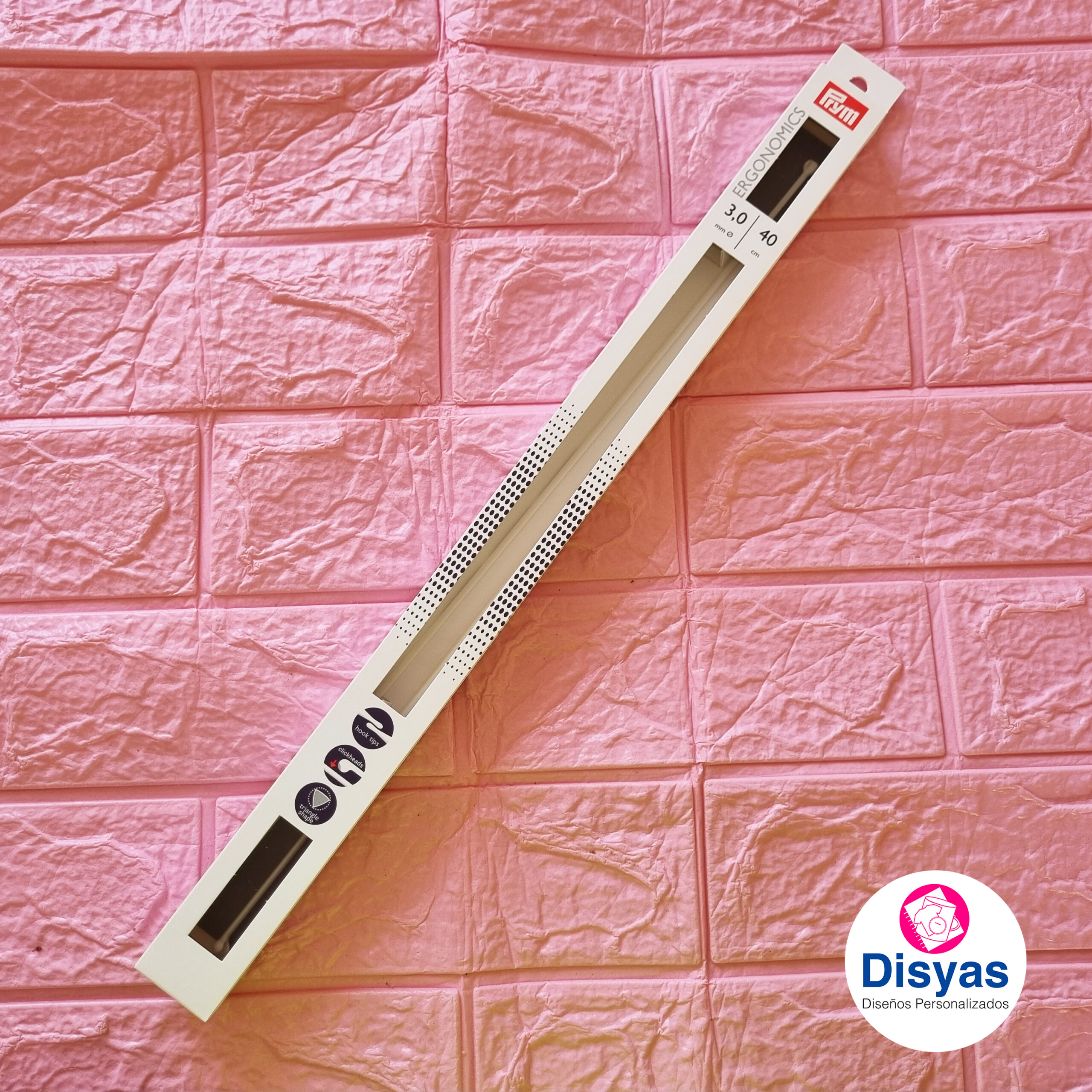 Palillos Para Tejer Ergonomics 3.0 mm 40 Cm Prym - Imagen 4
