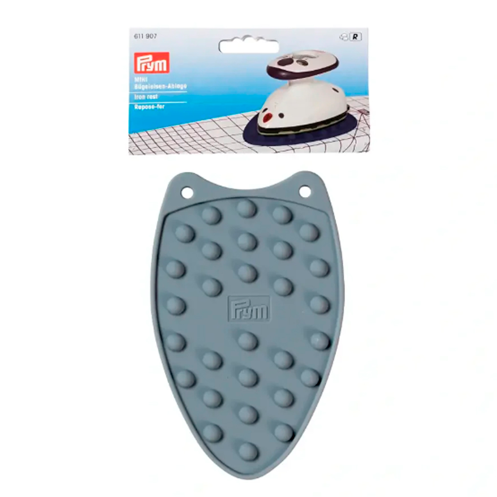 Mini Posa Plancha Silicona Gris Para Mini Plancha Prym