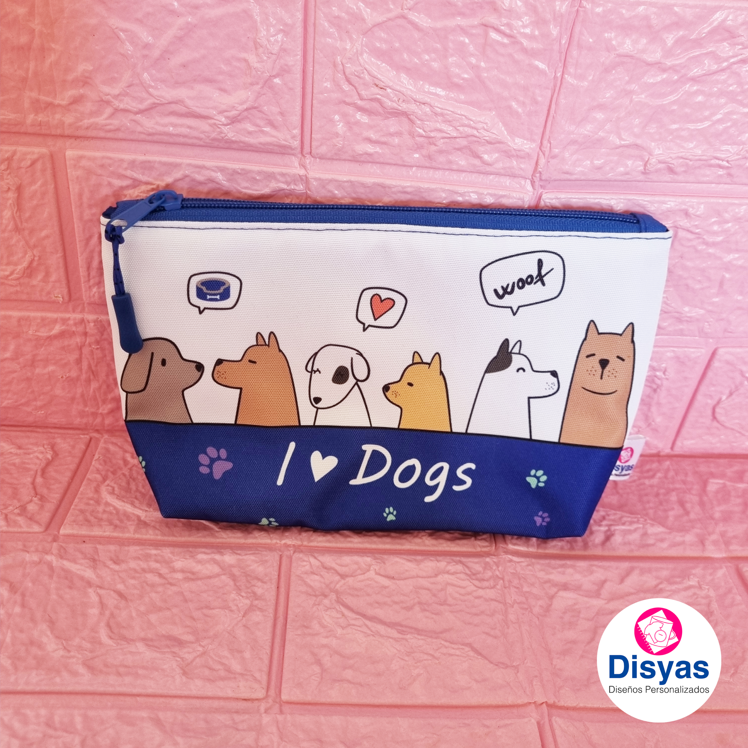 Estuche Maxi Doble Bolsillo Perros - Imagen 3