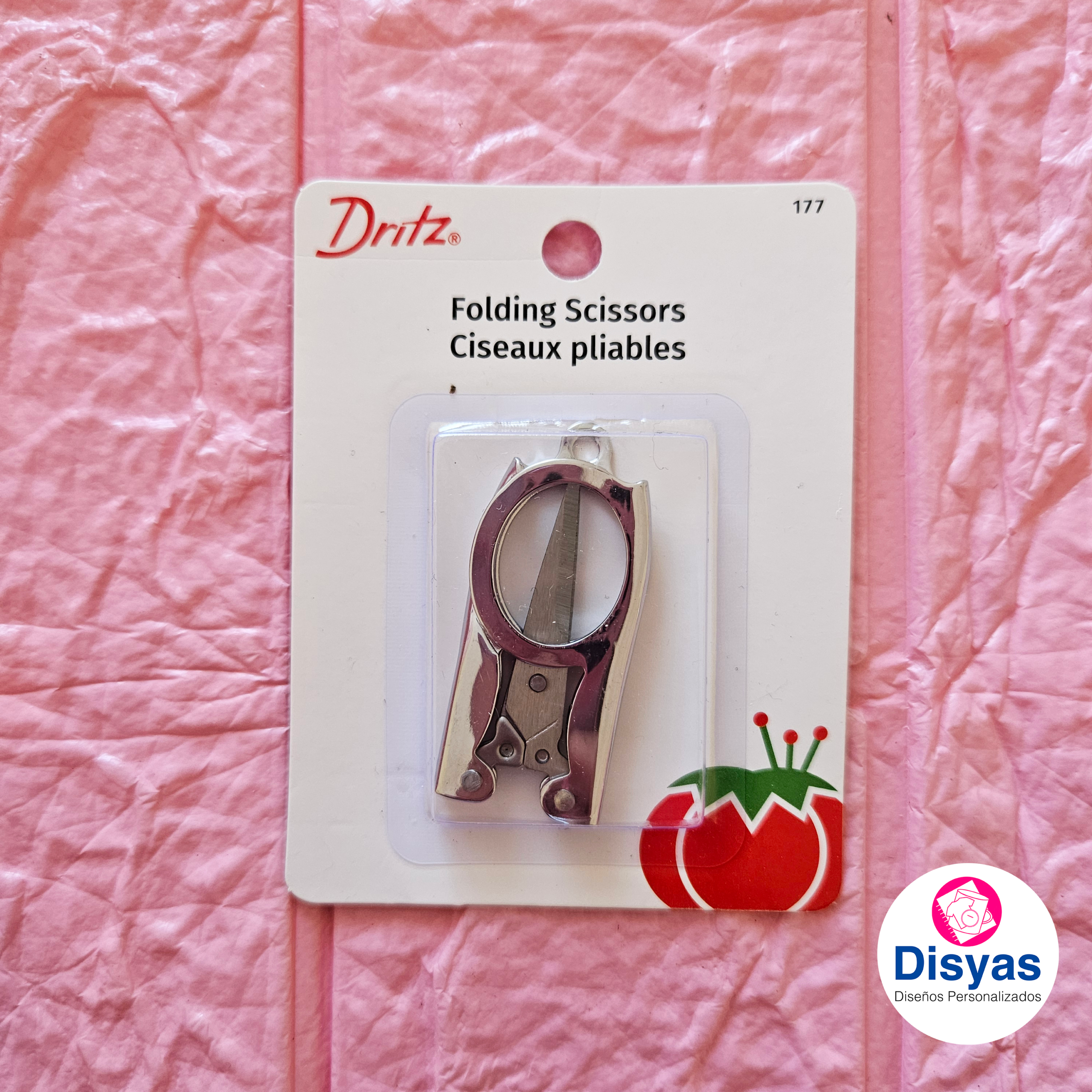 Tijera Plegable 8,6 Cm Multiuso Costura Dritz - Imagen 3