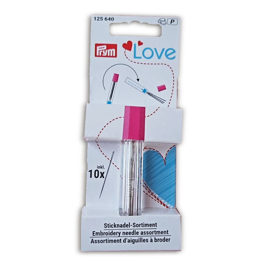 Agujas De Bordado Surtidas Con Tubo Prym Love Costura