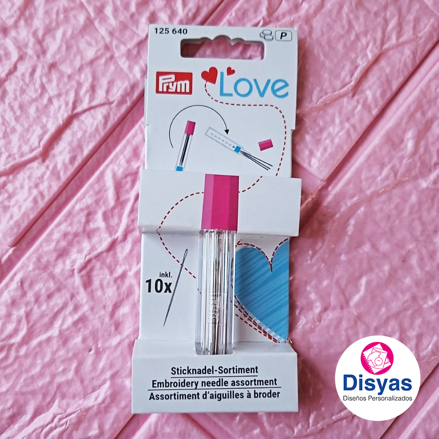 Agujas De Bordado Surtidas Con Tubo Prym Love Costura - Imagen 3