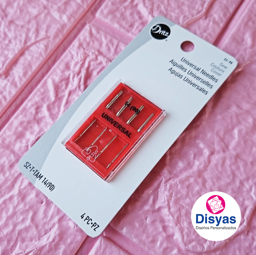 Agujas Para Maquina De Coser Dritz 14/90 Universales - Imagen 2