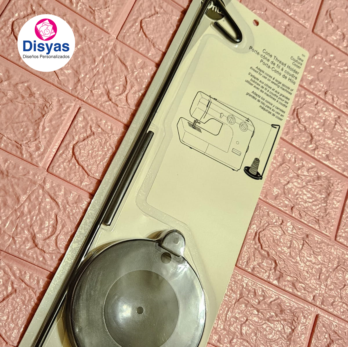 Porta Cono De Hilo Para Maquina De Coser Costura Dritz - Imagen 4