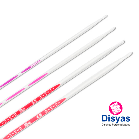 Set Palillos Doble Punta Para Calcetas Ergonomics Prym - Imagen 2
