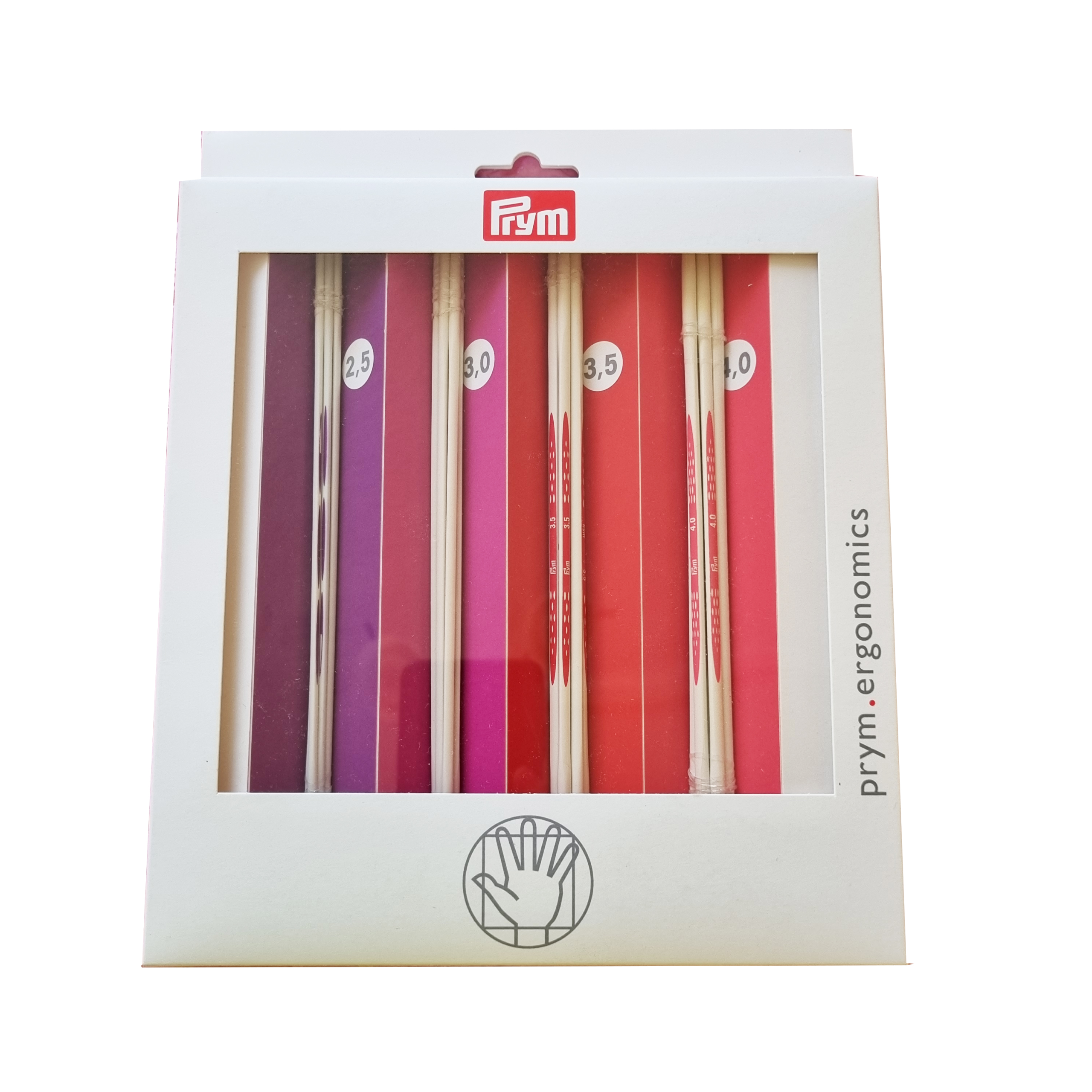 Set Palillos Doble Punta Para Calcetas Ergonomics Prym