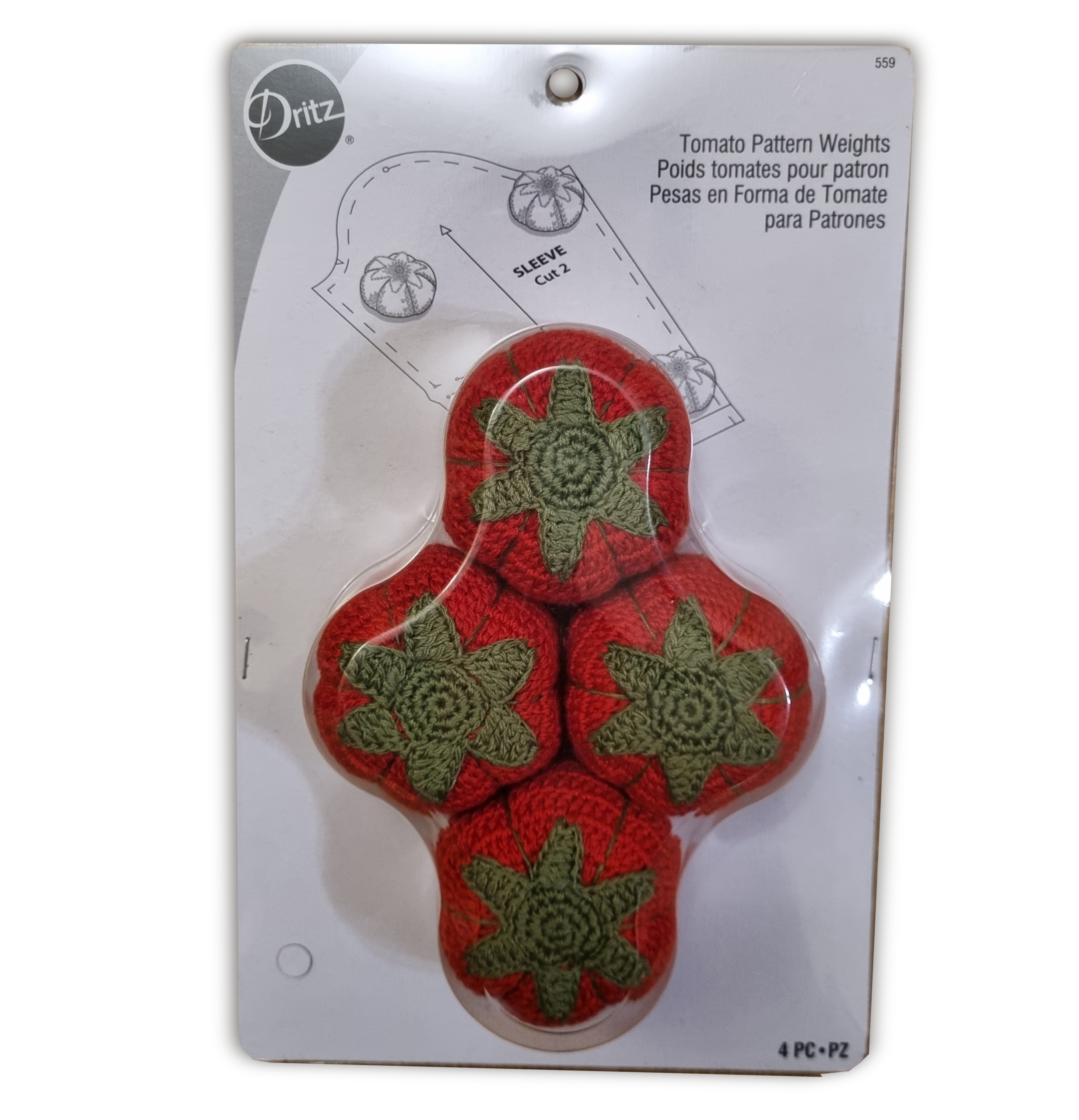 Set Sujetadores Para Patrones De Costura Pesos Tomate Dritz