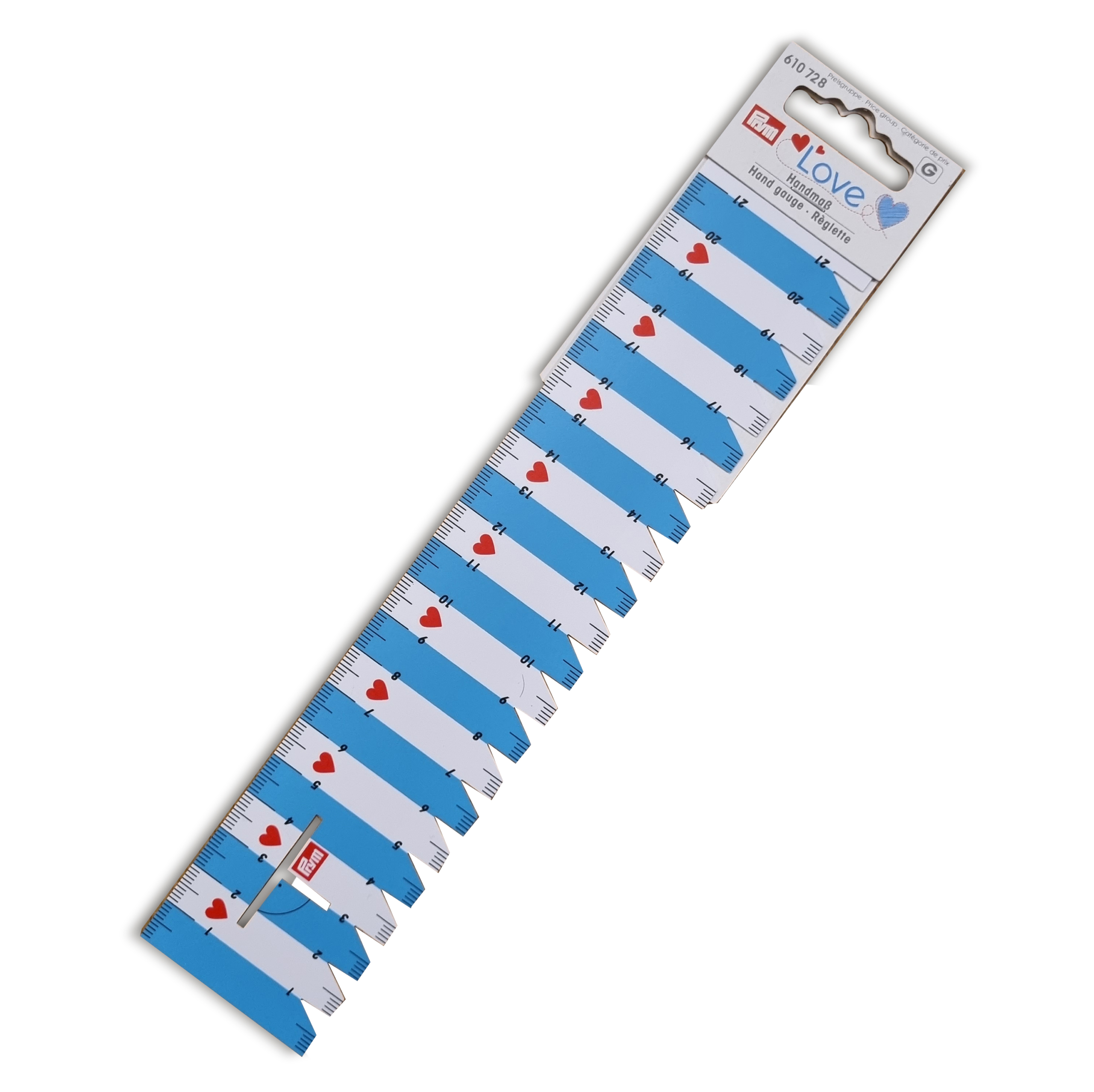 Regla Para Contar Puntos Menta Costura 21 Cm Prym Love