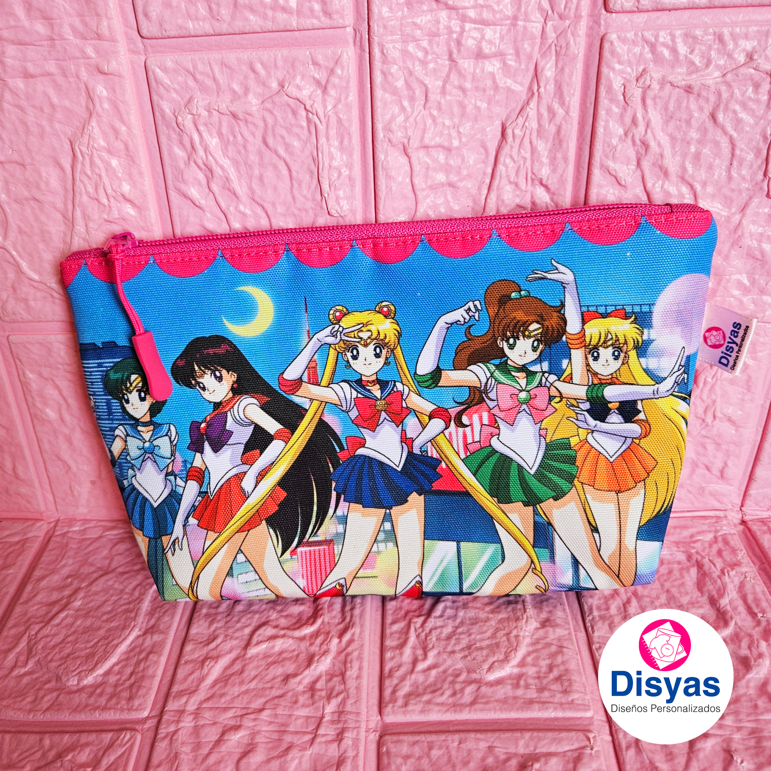 Estuche Maxi Doble Bolsillo Sailor Moon - Imagen 3