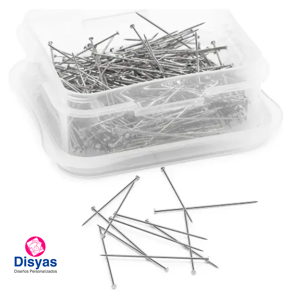 Alfileres Largos Para Plisado 26 Mm 350 Piezas Dritz Costura - Imagen 3
