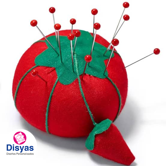 Alfiletero Almohadilla Diseño Tomate Para Costura - Imagen 3