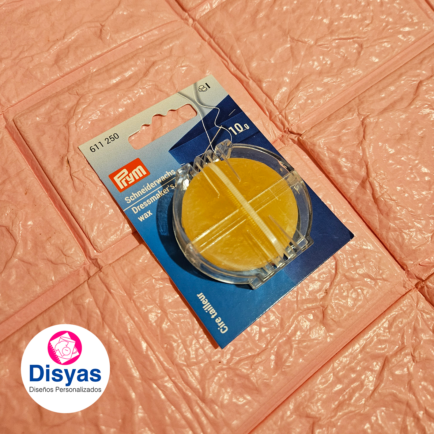 Cera Acondicionadora Para Hilos Sastre Costura Prym - Imagen 2